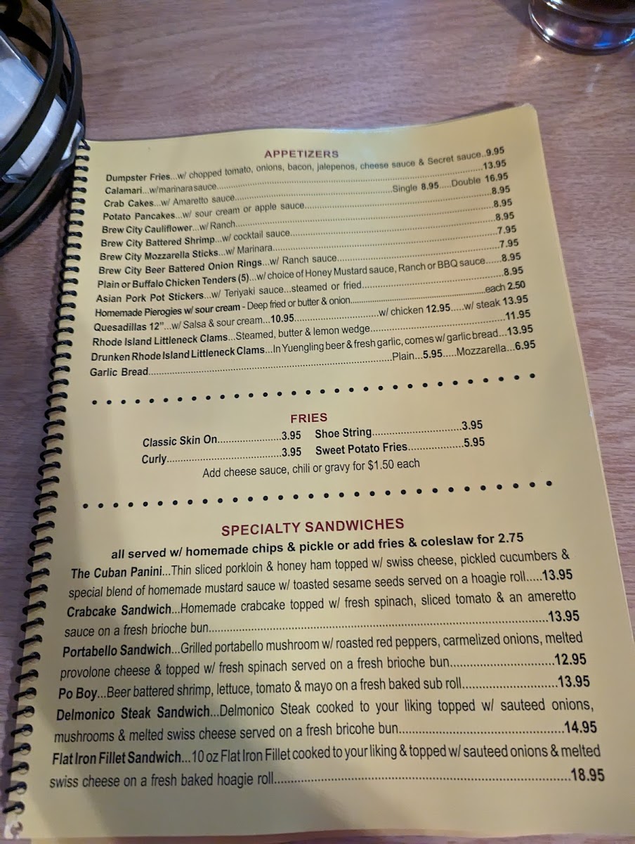 Menu Wrangler's Bbq Pit-3